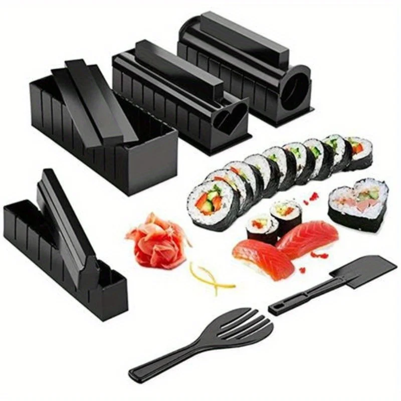 Home Cooking Japanese Food - Japanese Sushi Making Set Rice Roll