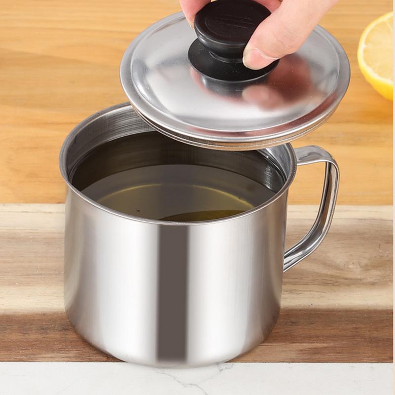 Stainless Steel Oil Filter Kit - Home Cooking Oil Filter ulasan dan harga