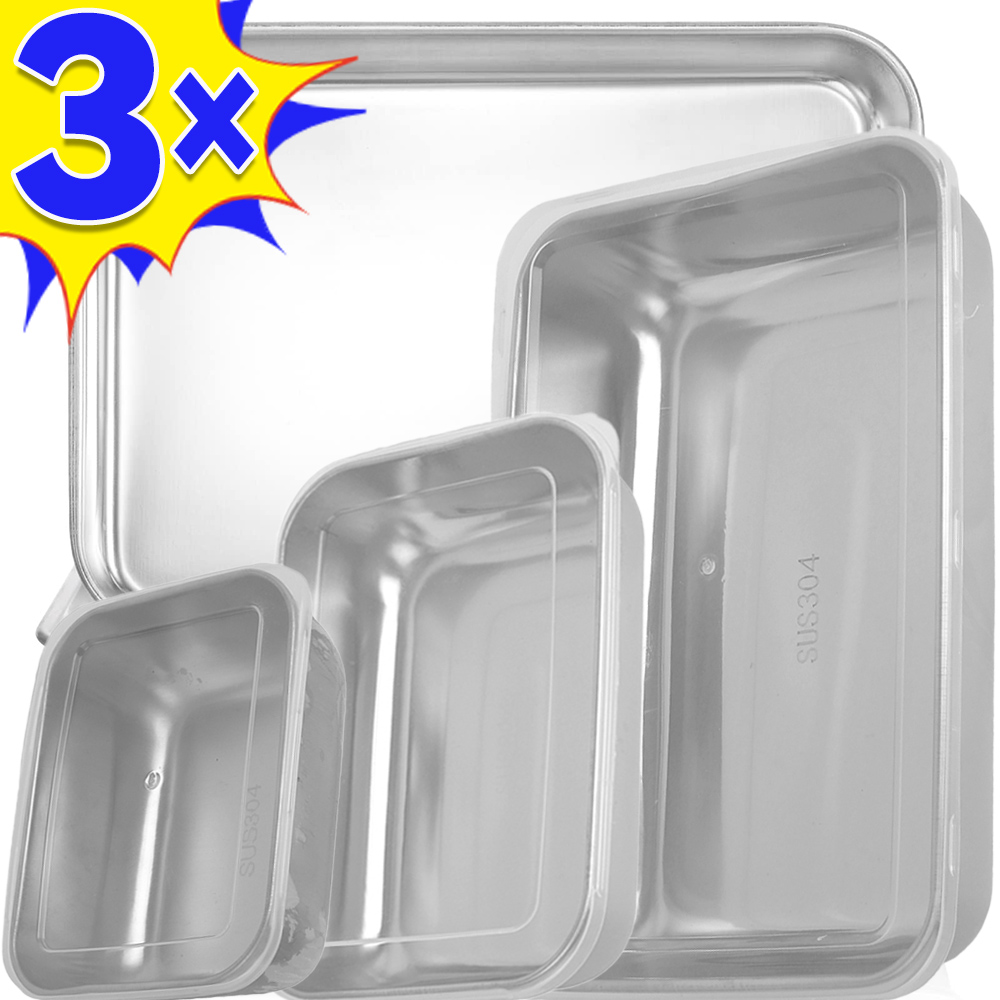 Stainless Steel Food Storage B - Home Cooking Food ulasan dan harga
