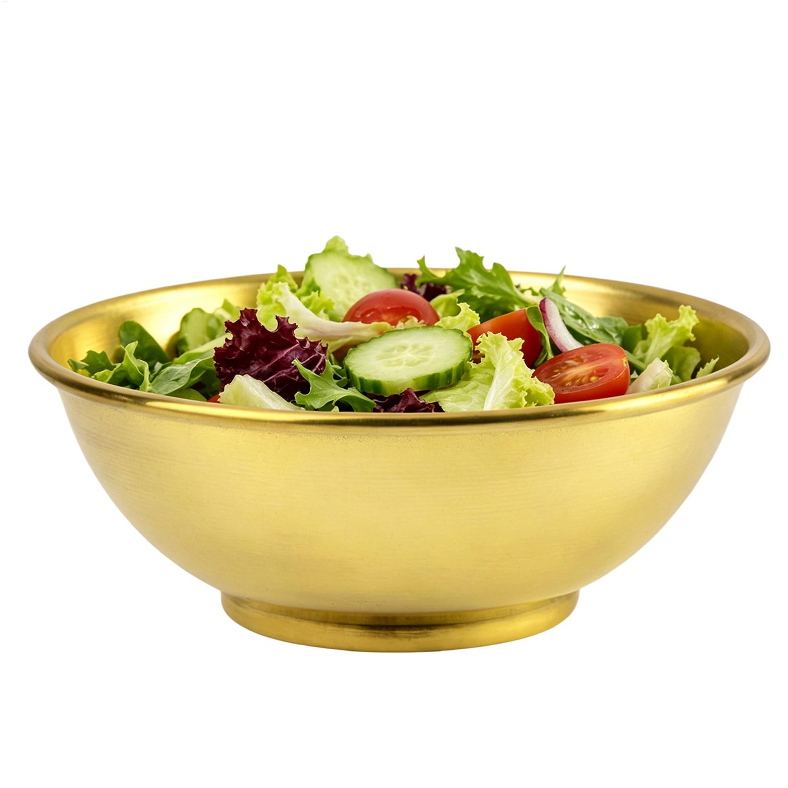 Copper Bowl Large Mixing Salad - Home Cooking Food ulasan dan harga