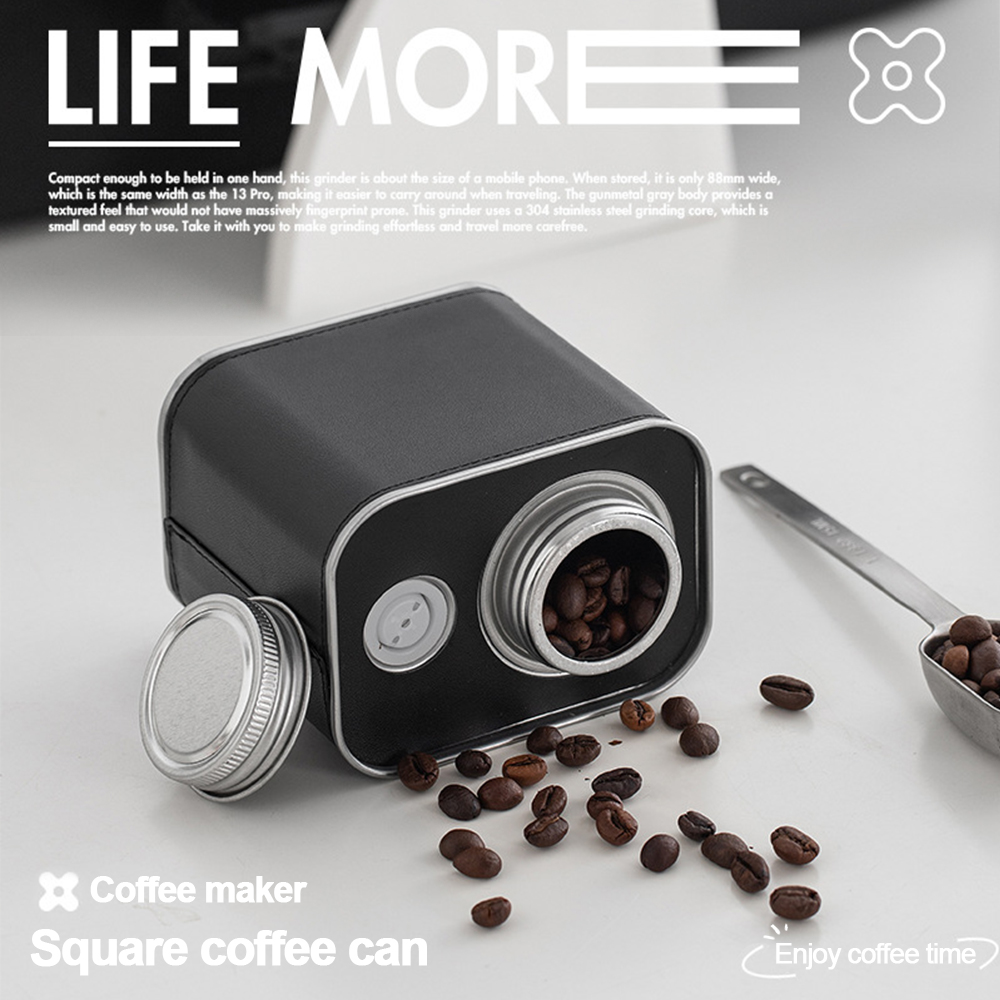 Coffee Bean Airtight Cans Outd - Home Cooking Food ulasan dan harga