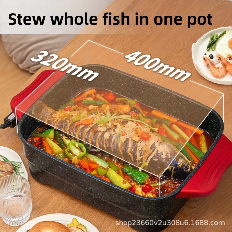 Electric Hot Pot Home Use Mult - Home Cooking In ulasan dan harga