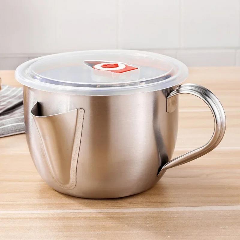 1000ML Stainless Steel Gravy O - Home Cooking Oil Filter ulasan dan harga