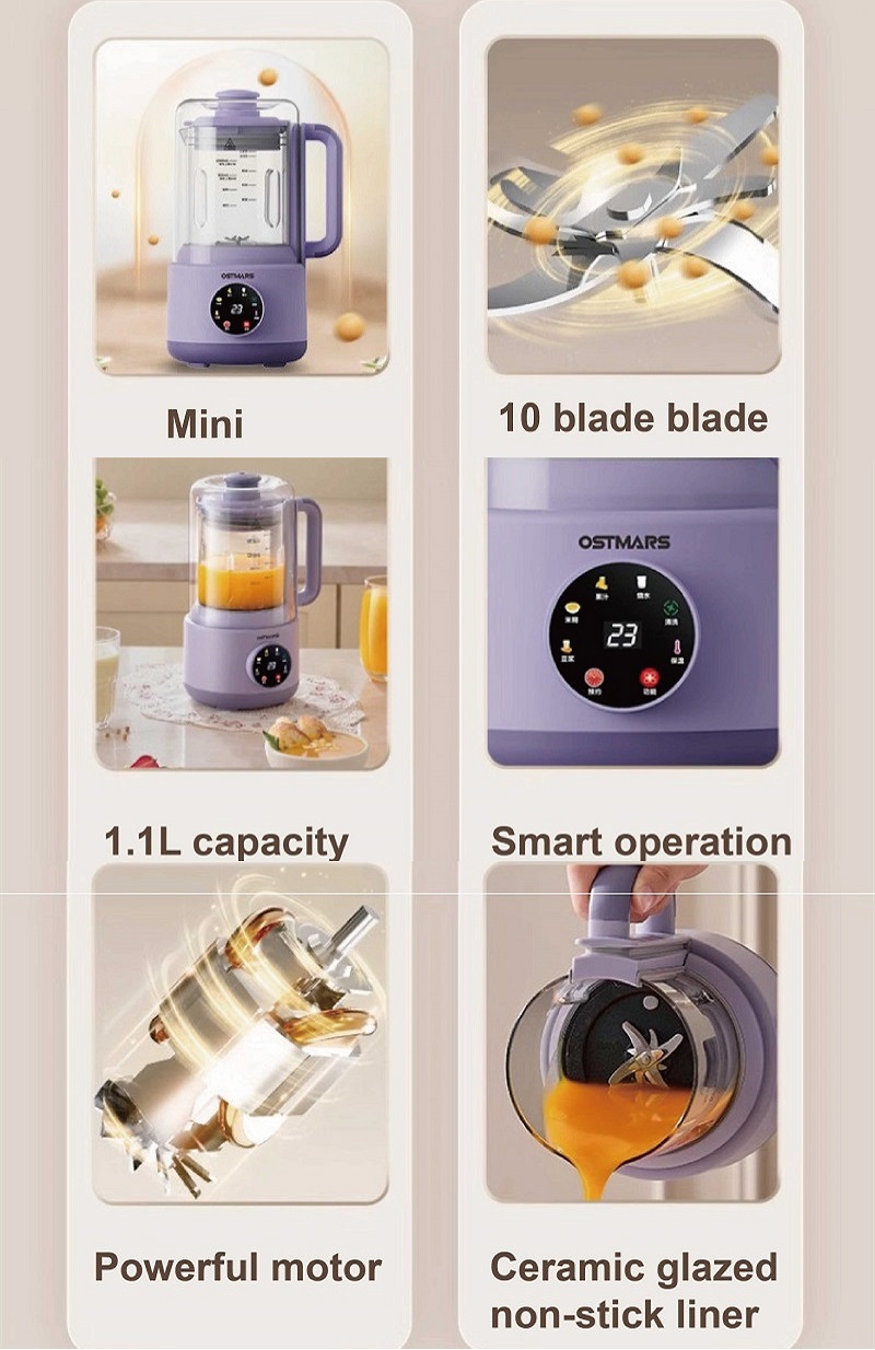 600W Home Soy Milk Machine 110 - Home Cooking Machine ulasan dan harga