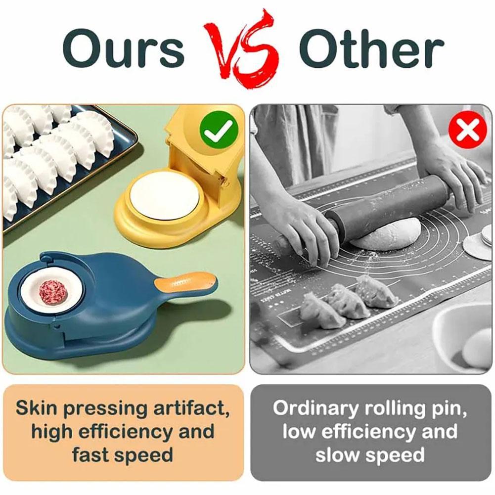 2 in 1 DIY Dumpling Maker Kit  - Home Cooking Machine ulasan dan harga