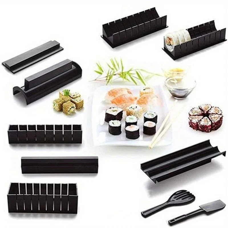 DIY Sushi Roll Maker Kit Rice  - Home Cooking Japanese Food ulasan dan harga
