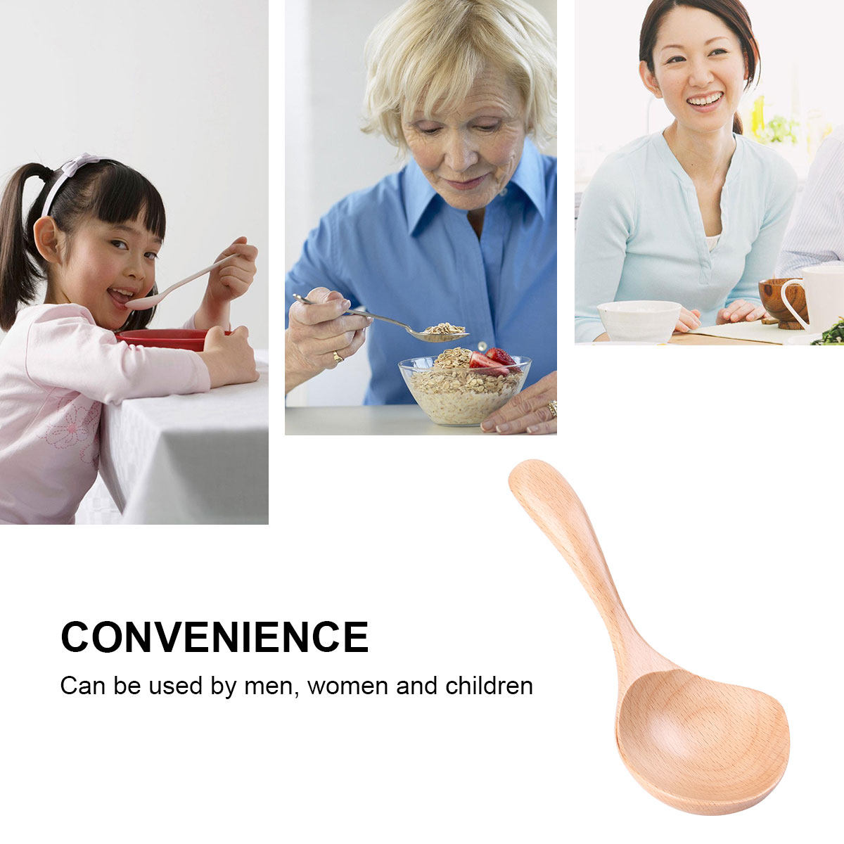 Wooden Rice Scoop Japanese Sty - Home Cooking Japanese Food ulasan dan harga