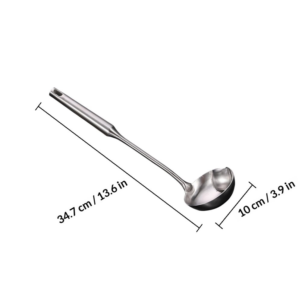 1Pcs Oil Filter Spoon Stainles - Home Cooking Oil Filter ulasan dan harga