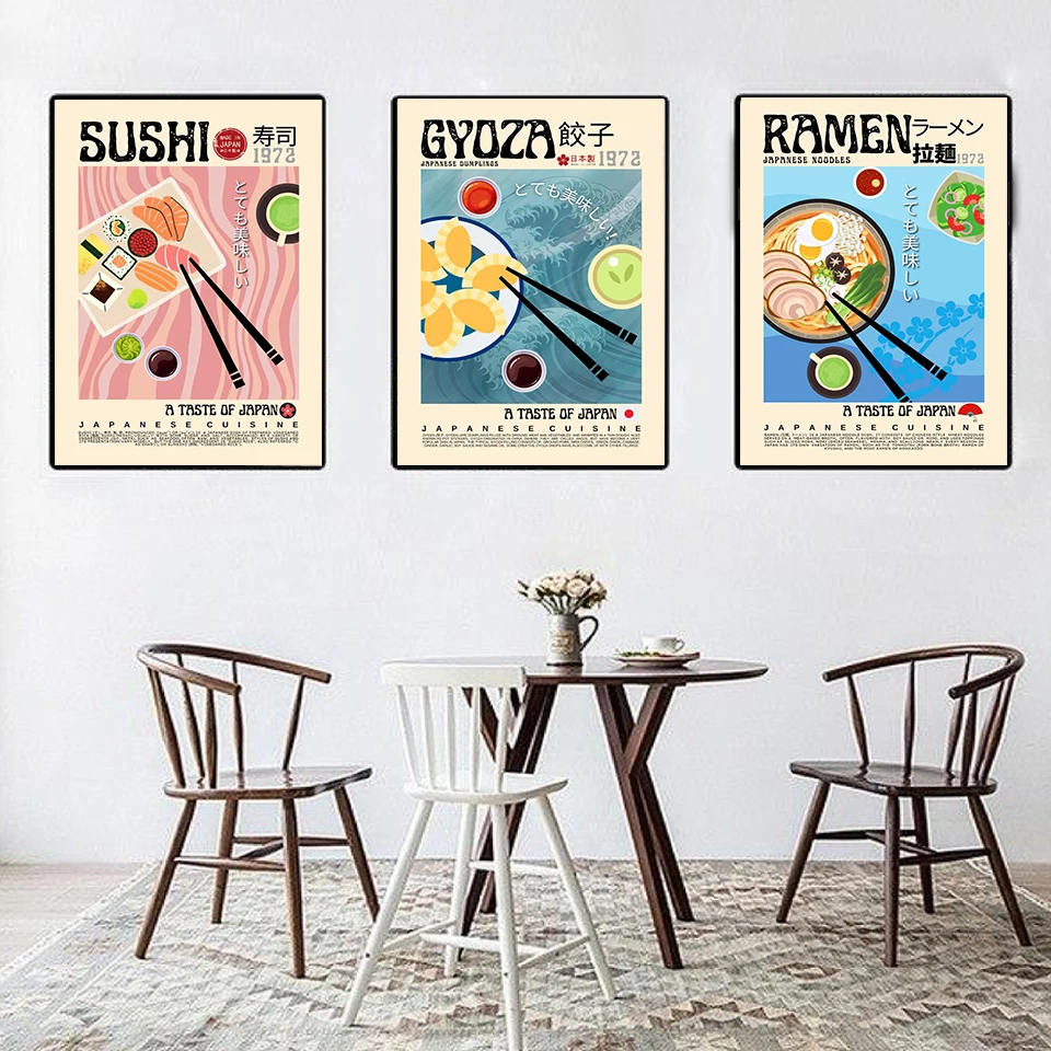 Asian Retro Japanese Korea Vin - Home Cooking Japanese Food ulasan dan harga
