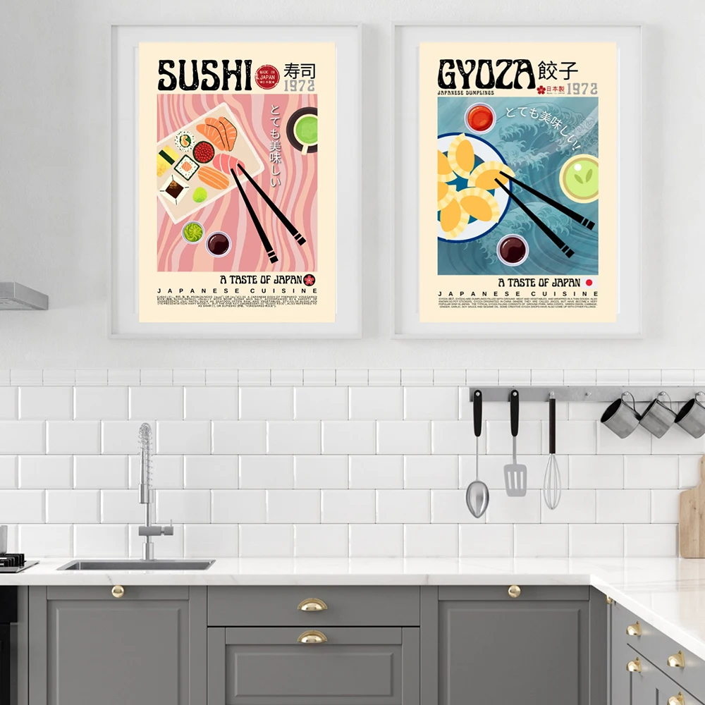 Asian Retro Japanese Korea Vin - Home Cooking Japanese Food ulasan dan harga