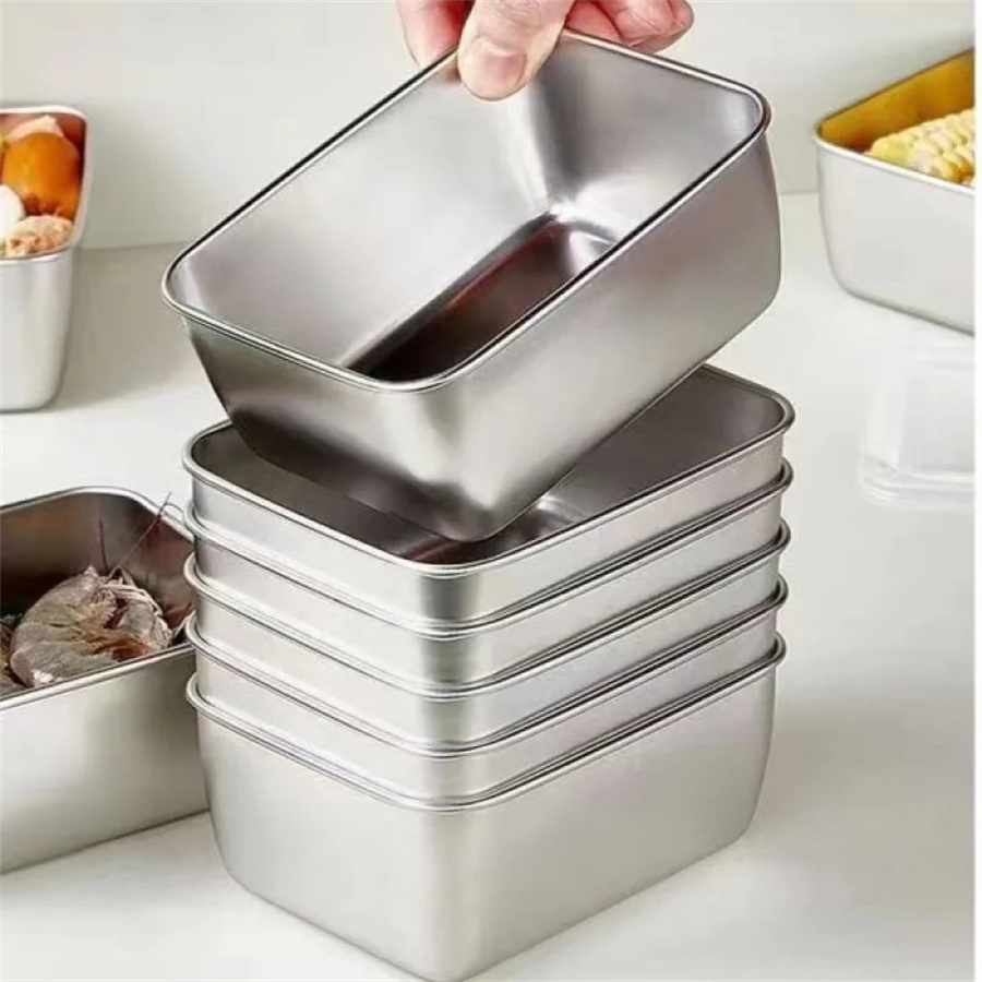 1/3/5pcs Stainless Steel Food  - Home Cooking Food ulasan dan harga