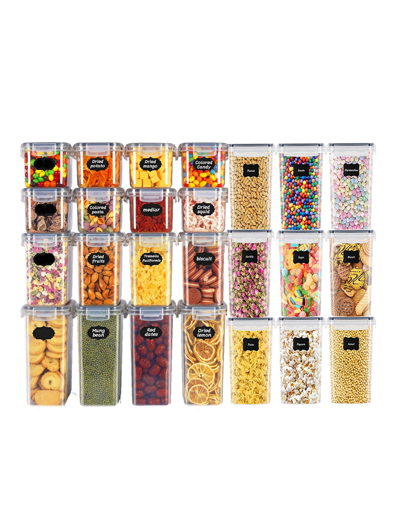 48pcs, Sealed Food Storage Con - Home Cooking Food ulasan dan harga