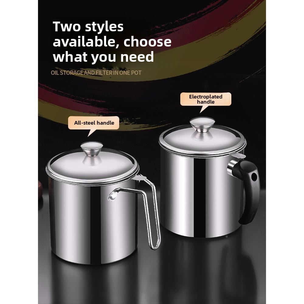 Stainless Steel Oil Bottle Fil - Home Cooking Oil Filter ulasan dan harga