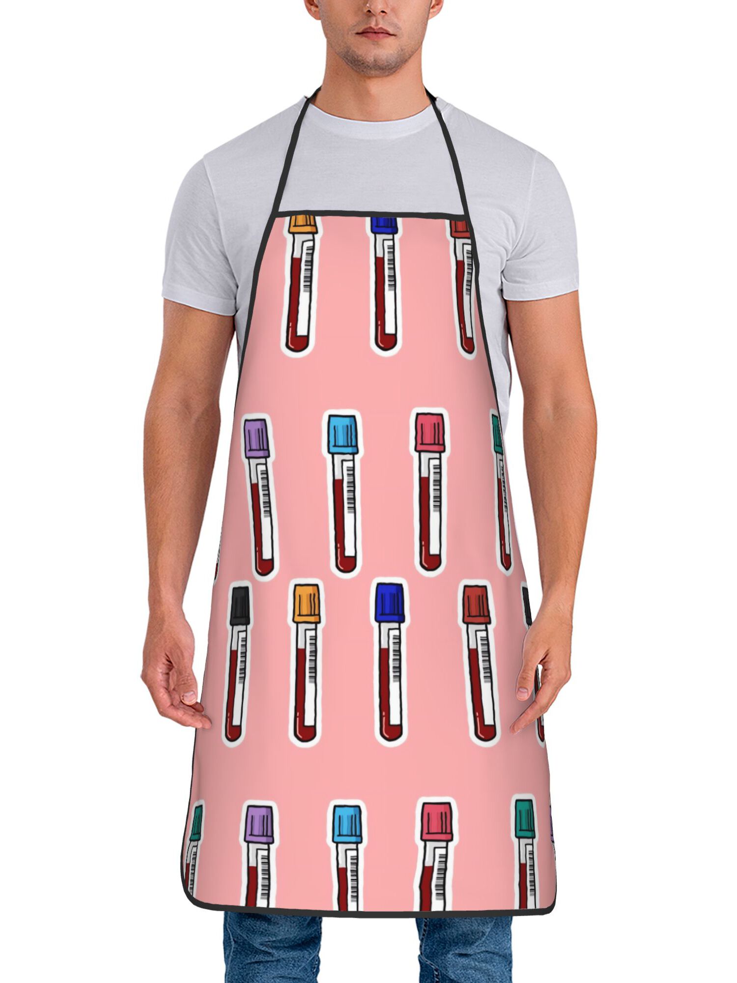Blood Vacutainer -Themed Apron - Home Cooking Youtube ulasan dan harga
